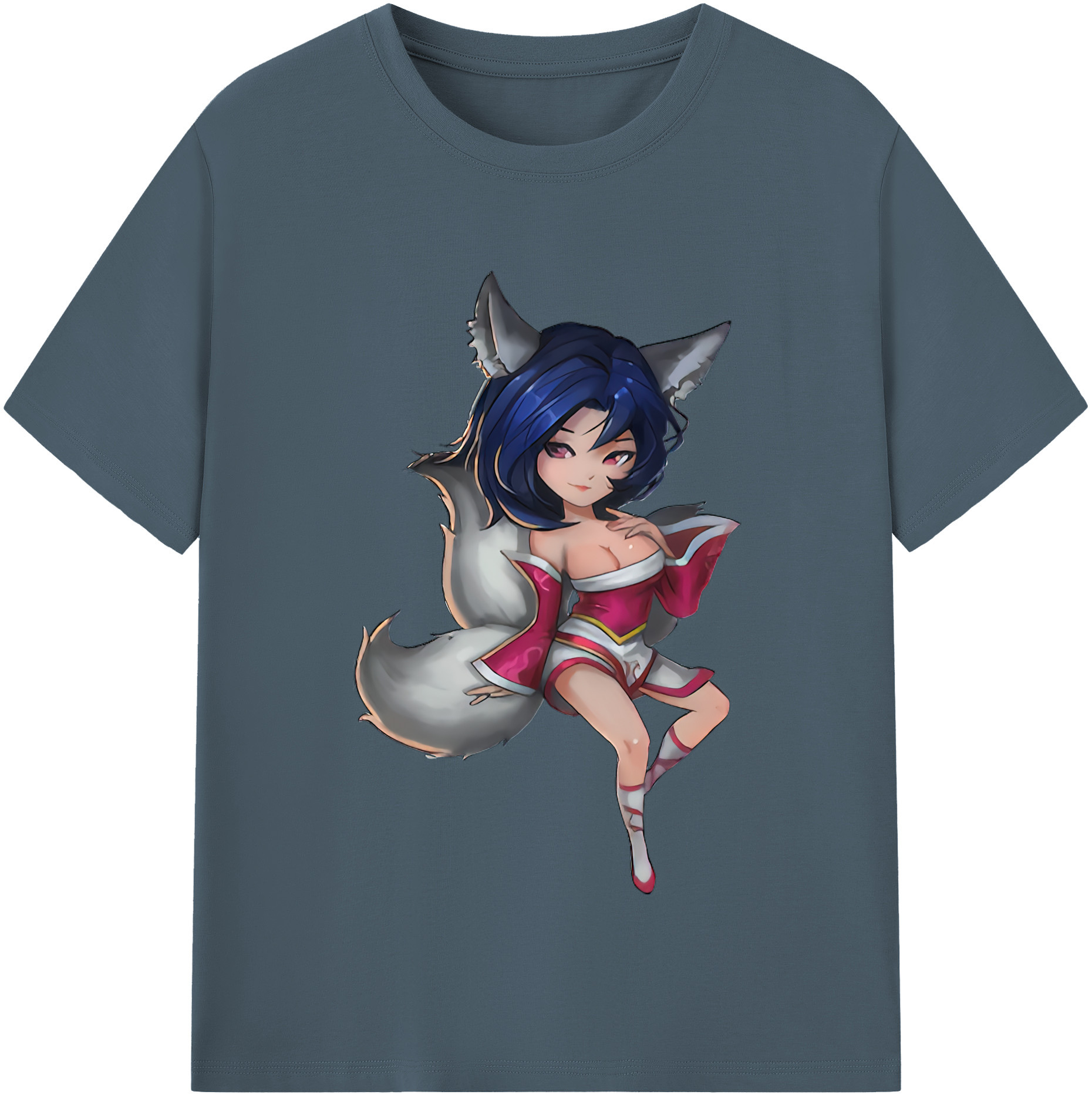 リーグ・オブ・レジェンド League of Legends LOL 綿100％半袖Tシャツ（フロントプリント）